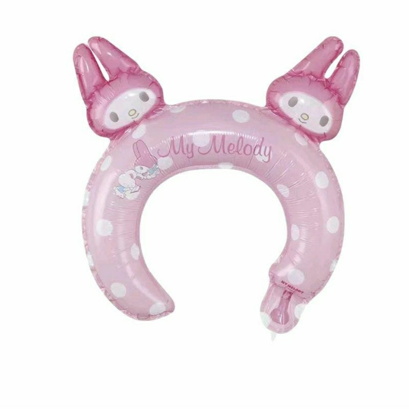 Balon foil bando karakter sanrio my melody hewan kelinci rabbit animal binatang kuromi cinamorol cin