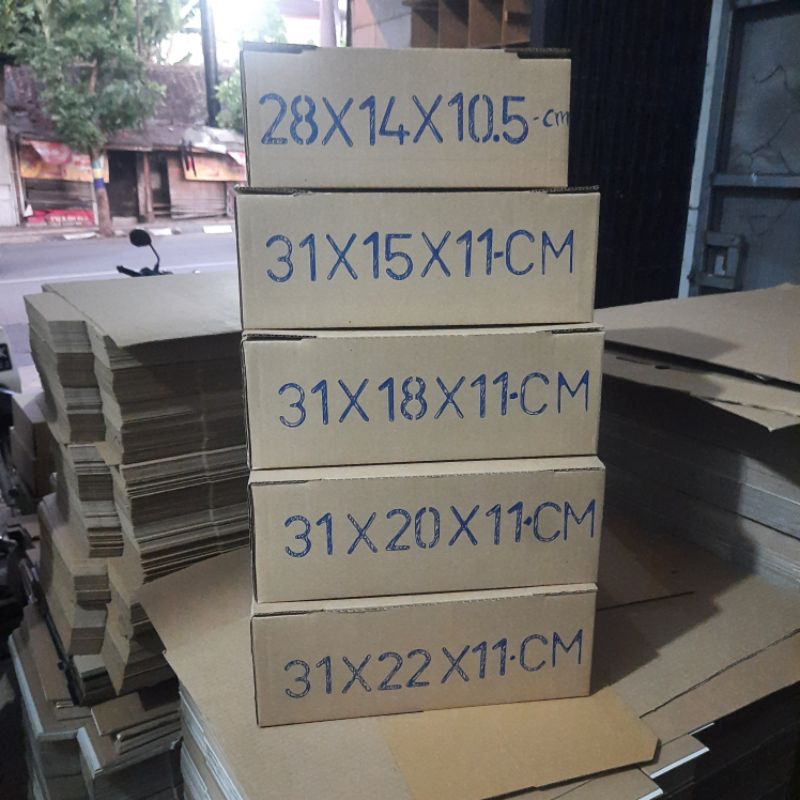 

dus sepatu dan sandal murah bahan tebal 3 mm