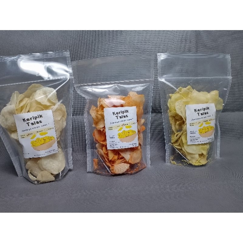 

Keripik Talas Original / Balado / Jagung Manis 100gr