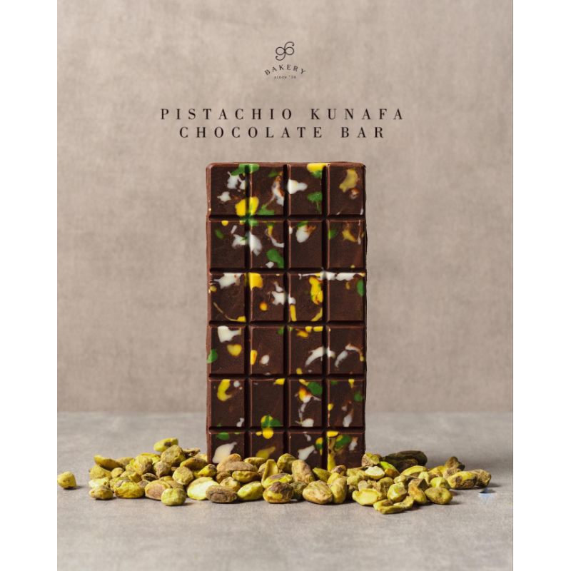 

Kunafa Chocolate Bar