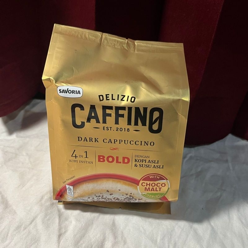 

Caffino Bold Dark Cappuccino Bubuk Kopi Instan 6 sachet x 25 gram