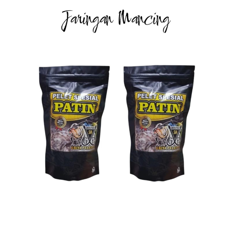 UMPAN PELET SPESIAL PATIN 58 HITAM - UMPAN PANCING