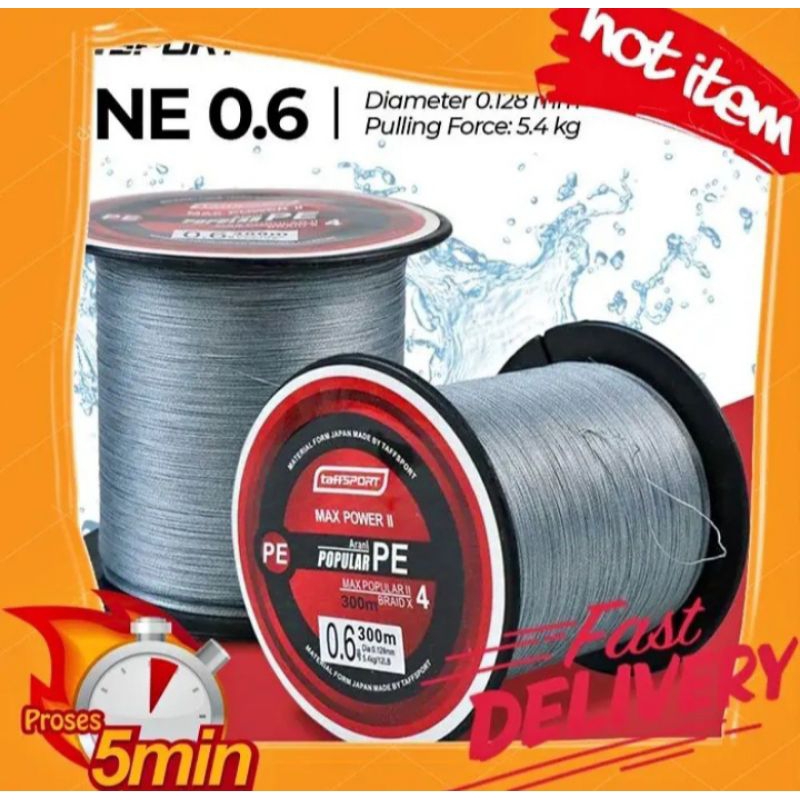 benang tali pancing PE 300M