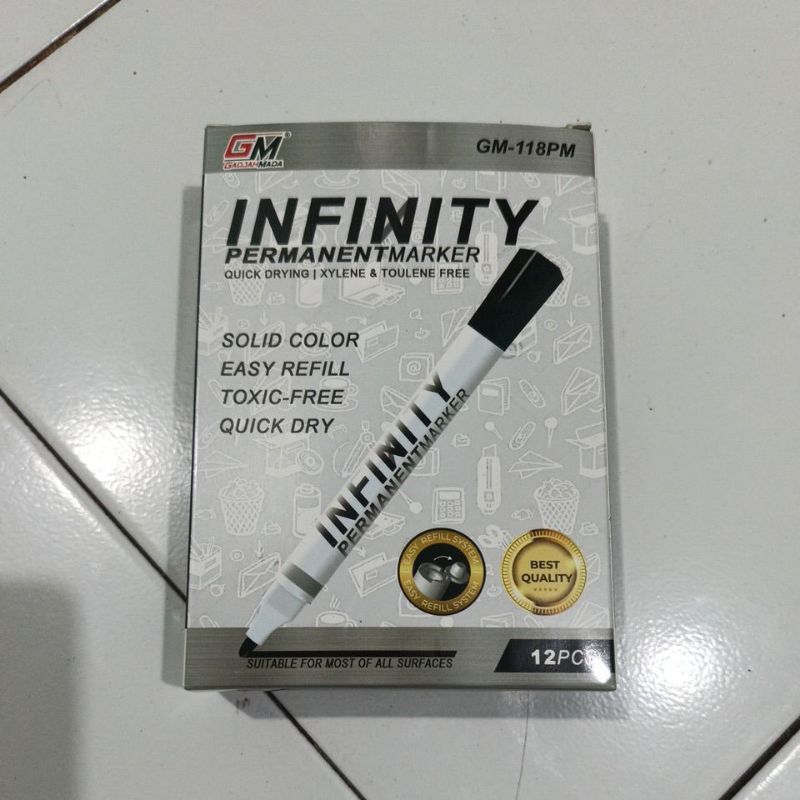 

SPIDOL MARKER INFINITY GM / PERMANENT (12)