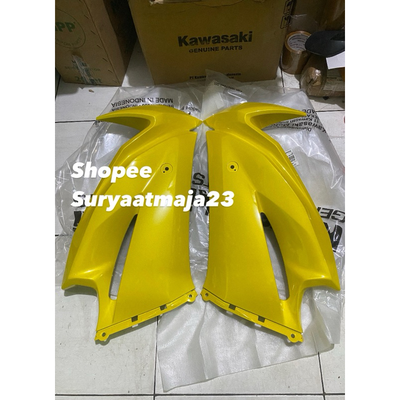 100% kuning original cover  fairing ninja rr new kuning 2013