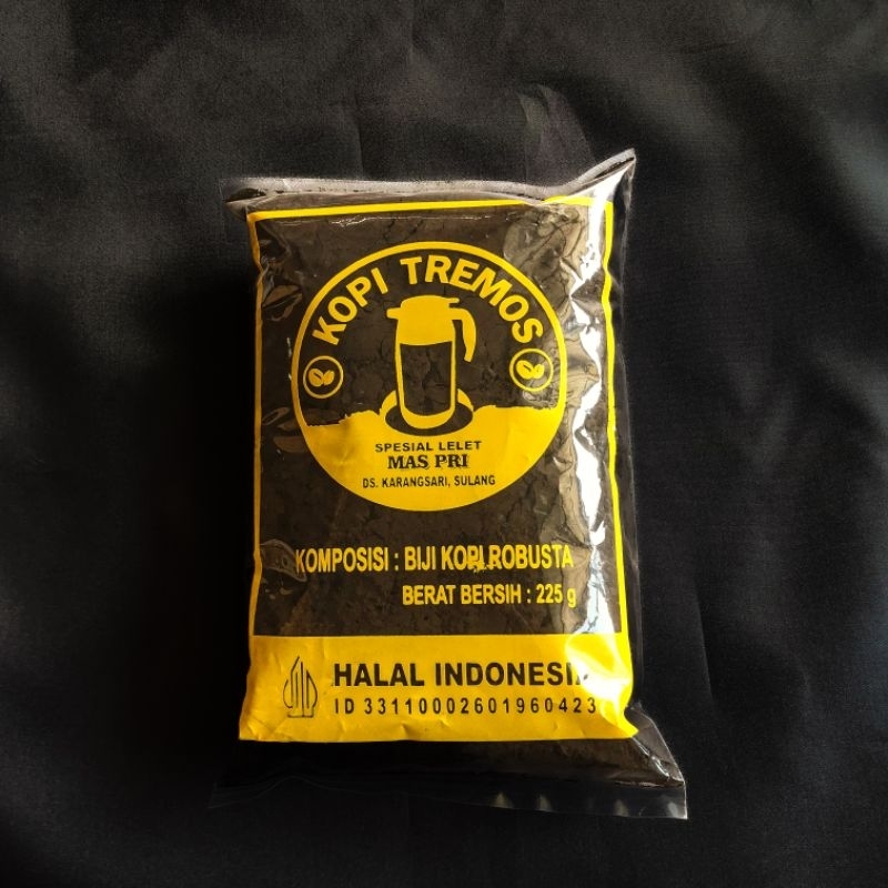 

KOPI LELET TREMOS KUNING ROBUSTA 225G