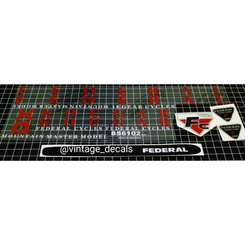 sticker federal POEMA & KOUGAR