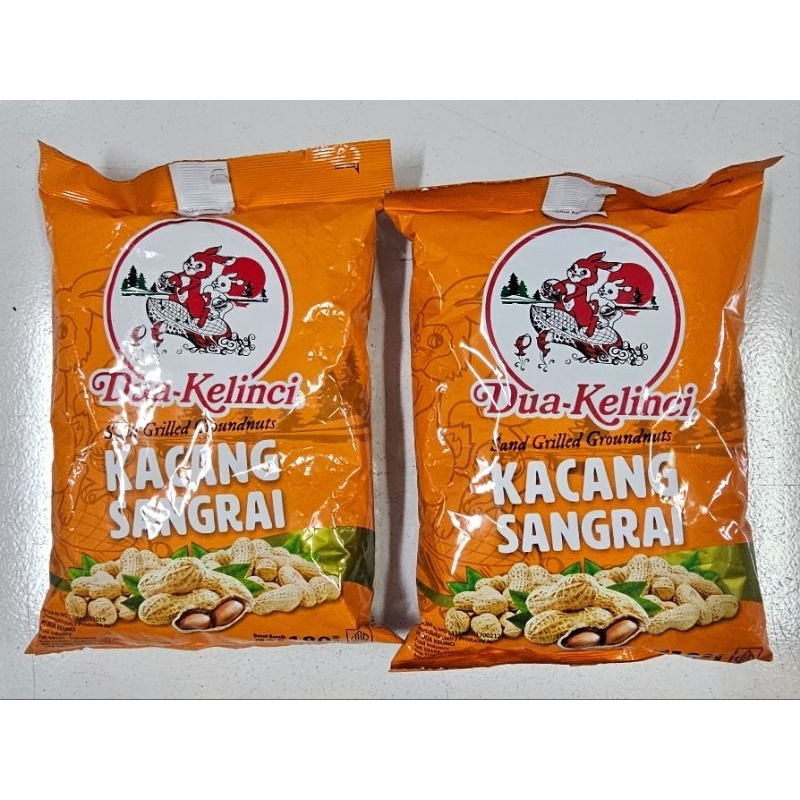 

Dua Kelinci Kacang Sangrai 180g - 1 bks