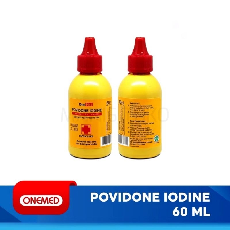 POVIDONE IODINE 60ML BETADINE ONEMED POVIDONE IODINE