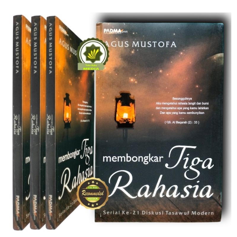 Buku MEMBONGKAR TIGA RAHASIA 3 RAHASIA Misteri Rahasia LAUHIL MAHFUDZ Lauh Mahfuz Rahasia SUNNATULLA