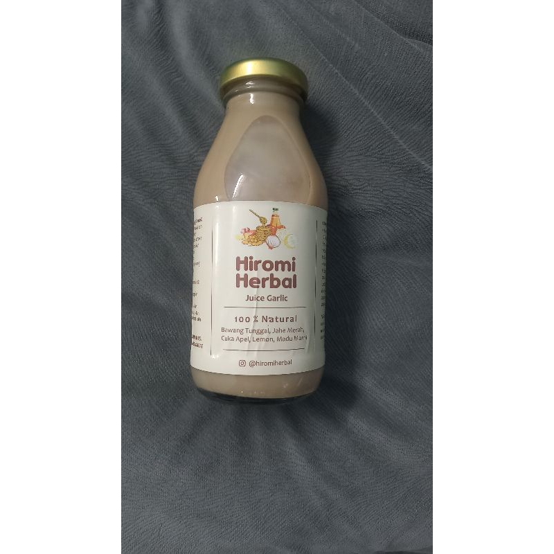 

Jus Hiromi Herbal Bawang Lanang /Bawang Tunggal Kemasan 300ml