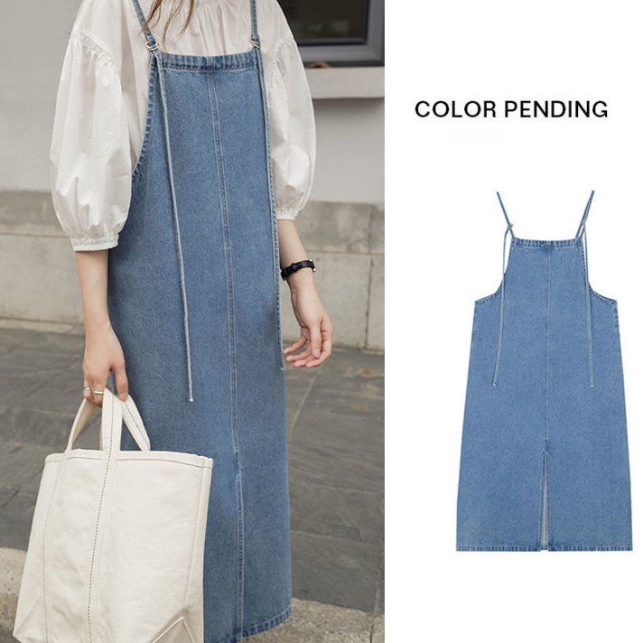 Rekomendasi Dress Korean Style Dress Wanita Dress Hitam Dress Jumbo Overall Dress Overall Wanita