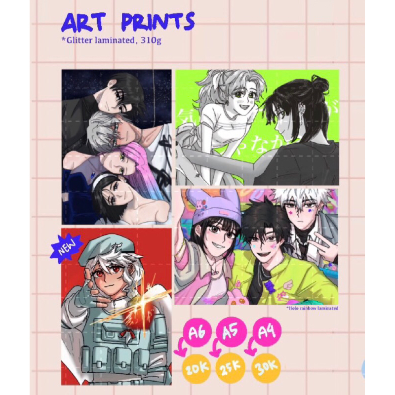 

[READY STOCK] TGSWIIWAGAA / LINK CLICK Art Prints by pait (@_paitpait)