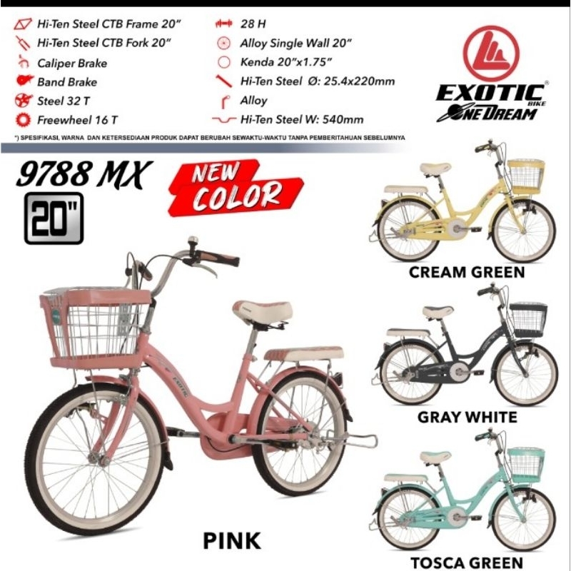 SEPEDA ANAK mini 20 EXOTIC ET 9788
