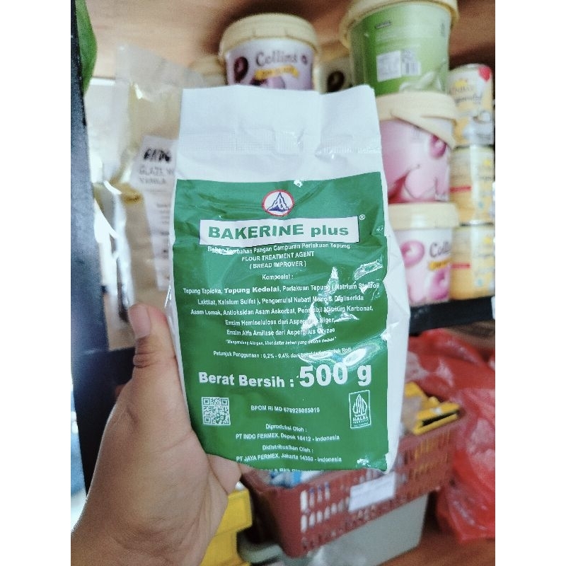 

Bakrine plus kemasan 500gram