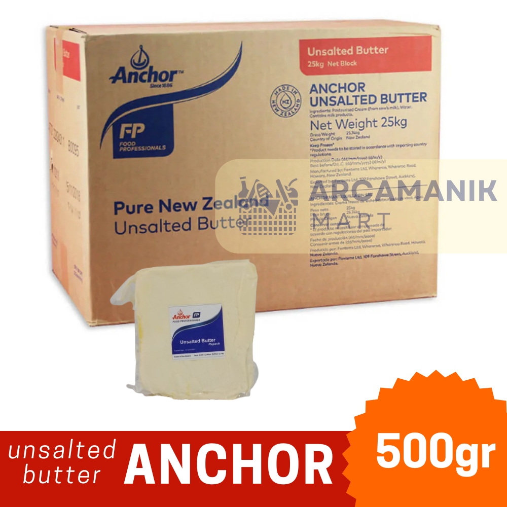 

Unsalted Butter Halal Mentega Tawar Impor New Zealand Exp Panjang