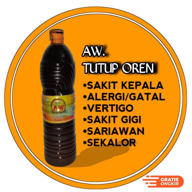 

JAMU ANGGER WARAS TUTUP ORANGE 1.5L/1500ML EXP 22-08-2025