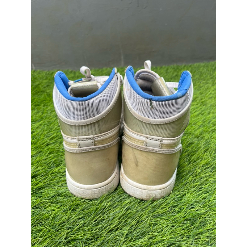 Nike Air Jordan 1 Retro High Zoom - White Racer Blue