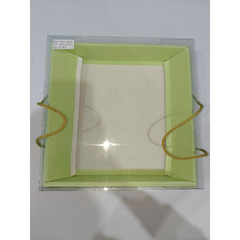 

Box Hijau Mika Tali 25x25x11cm