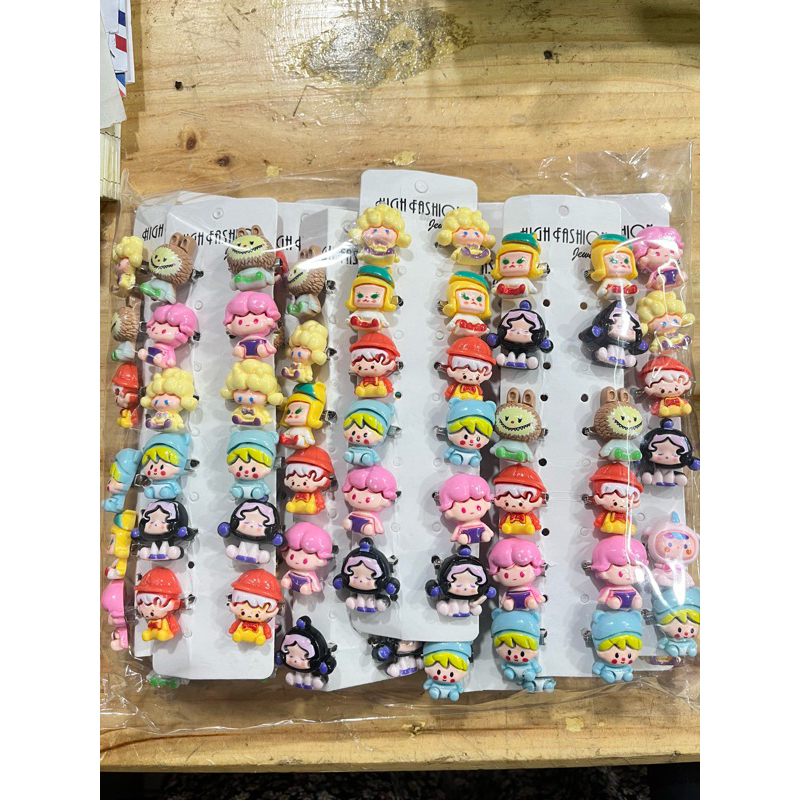 Paket Bross Mini Karakter Harga Grosir/ Bross Clay Resin / Bross gaya korea/ Clay Resin