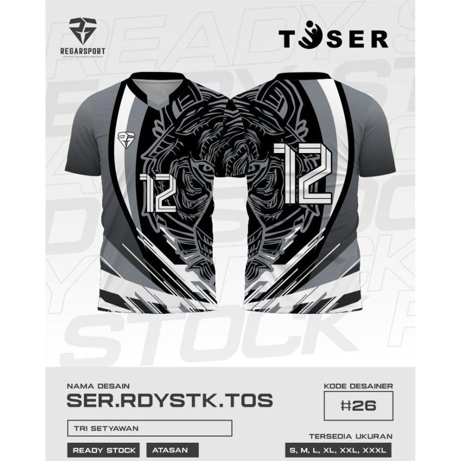 Regarsport - 127 Jersey atasan saja, untuk voli