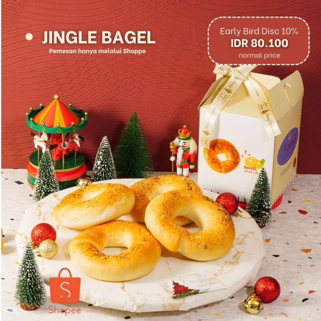 

CHRISTMAS HAMPERS JINGLE BAGEL CHEESE