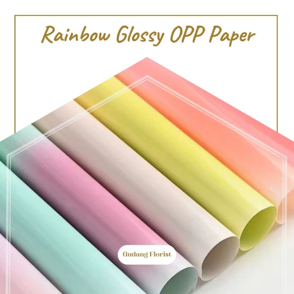 

RAINBOW GLOSSY OPP PAPER