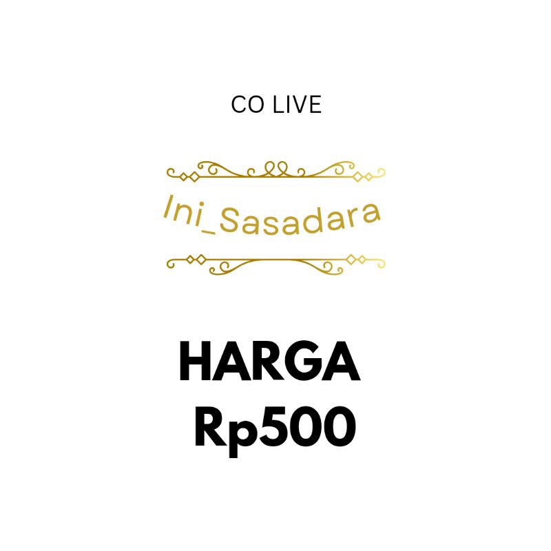 CO LIVE Rp500