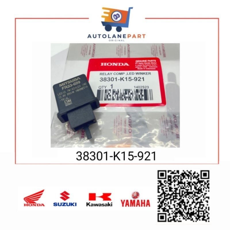 FLASER SEIN RELAY COMP LED WINKER CB 150R CBR 150R LED ORI HONDA