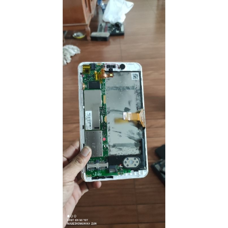 tablet advan X7 t9710 mesin normal lcd tc pecah