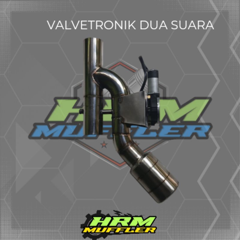 Valvetronic exhaust 2 suara katup full