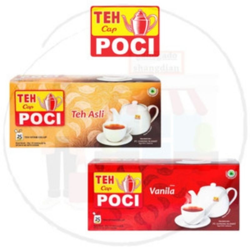 

TEH CELUP POCI VARIAN TEH ASLI DAN VANILLA (1 box isi 25)