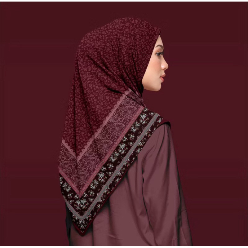 ETA 3 - READY Hijab Voal Premium Motif Segi Empat Kode 101-150