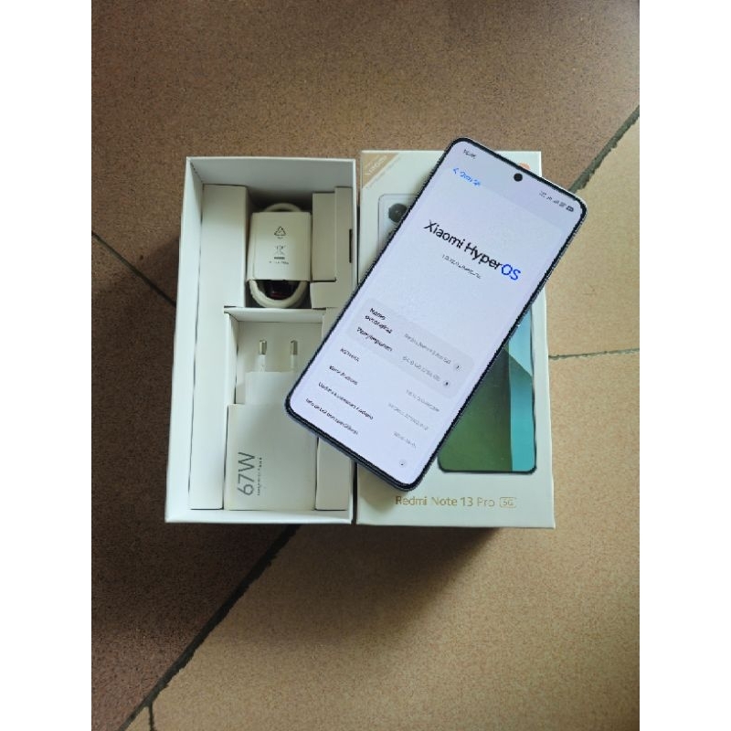 Redmi Note 13 Pro 5g - Second , Mulus