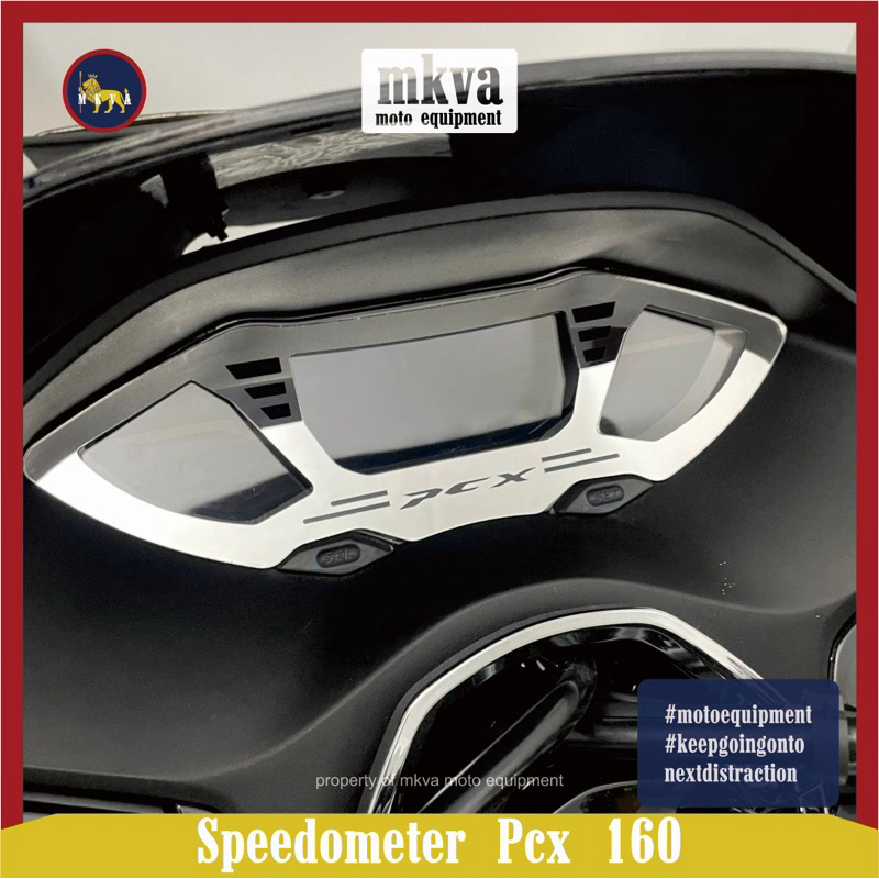 (NEW) AKSESORIS TAMBAHAN HIASAN SPEEDOMETER PCX 160 PELINDUNG SPEEDOMETER VARIASI PCX 160 NEW