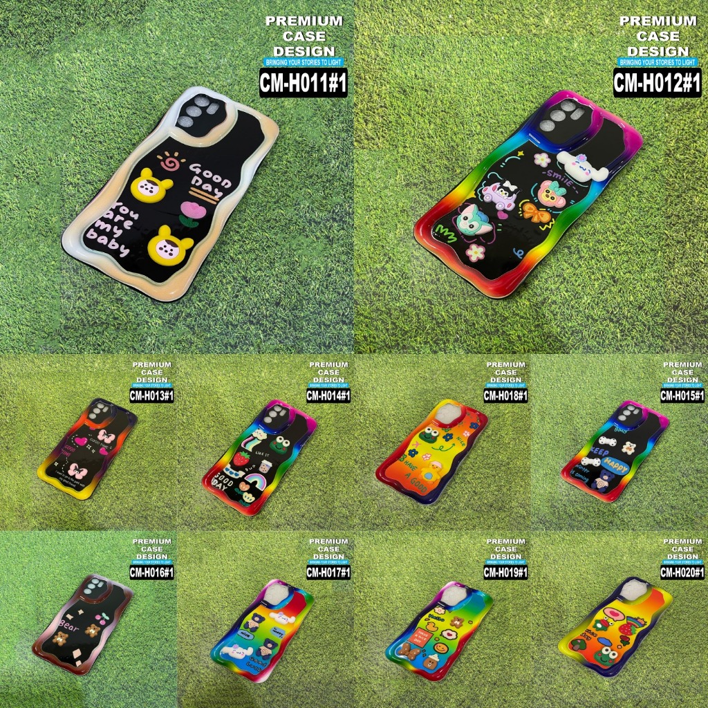 SAMSUNG A24/ A34/ A54/ A13/ A23/ A33/ A53/ A73/ A12/ A22 TERBARU CASE MOTIF GAMBAR 3D TIMBUL KODE CM