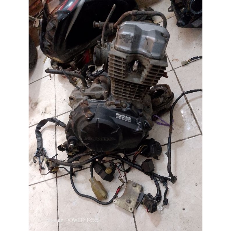 Engine Mesin Megapro New Mega pro mono Mp Karbu set pengapian Buat custom Trail vintage enduro xr hy