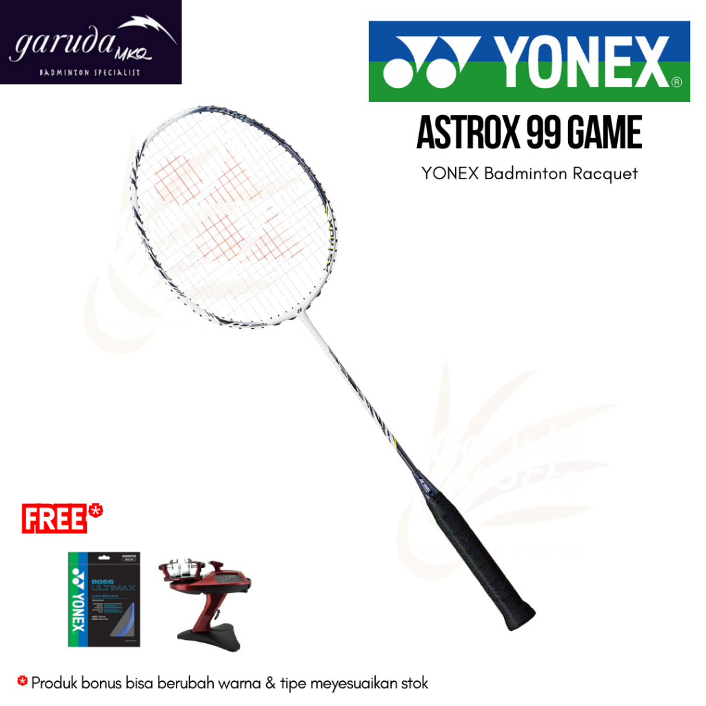 Raket Badminton Yonex Astrox 99 Game White Tiger / Raket Yonex AX 99 Game WTG / ASTROX 99 GAME White