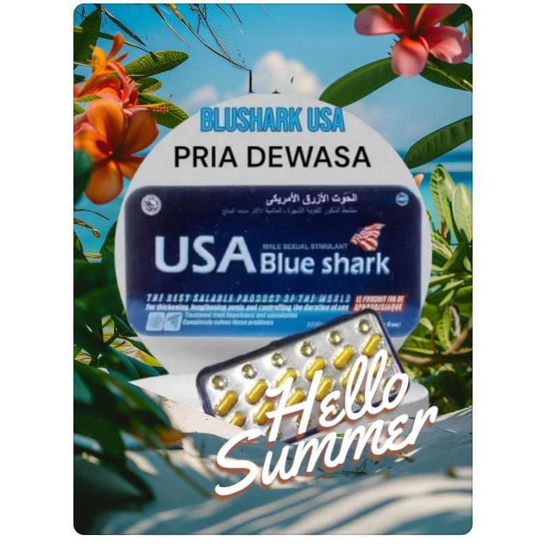 USA BLUE SHARK ASLI ORIGINAL OBAT HERBAL