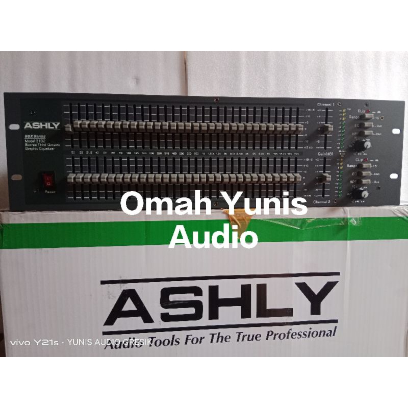 EQUALIZER ASHLY GQX3102 FULL KOMPONEN MAKCRO