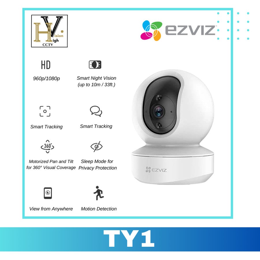 CAMERA CCTV EZVIZ TY1 INDOOR