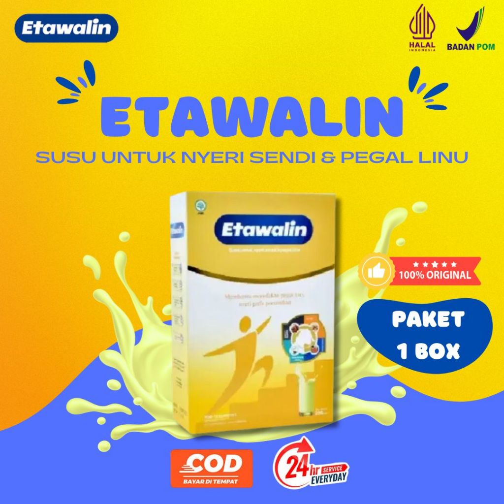 

ETAWALIN Original Paket 1 Box 200g - Bantu Atasi Nyeri Sendi dan Asam Urat
