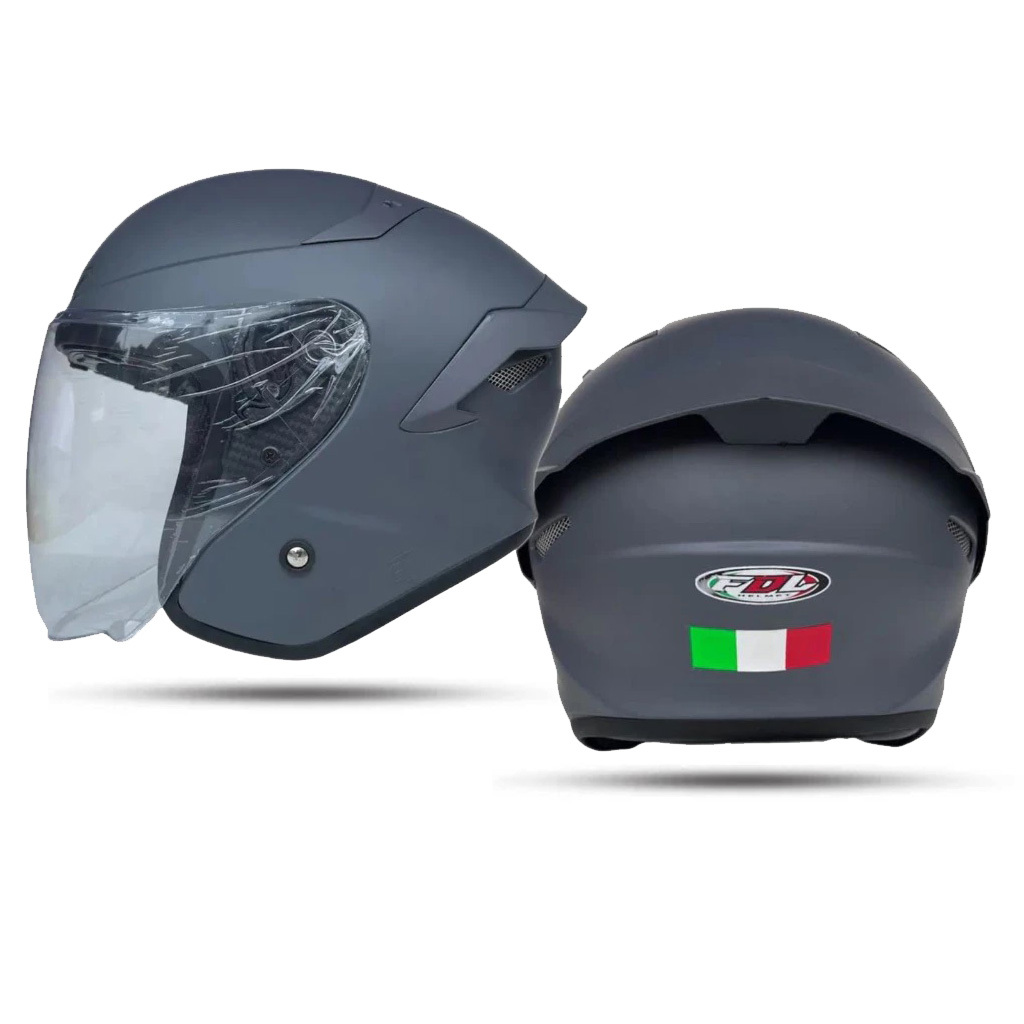 HELM TTC HALF FACE PAKET GANTENG FREE BUBLE WRAP PACKING AMAN