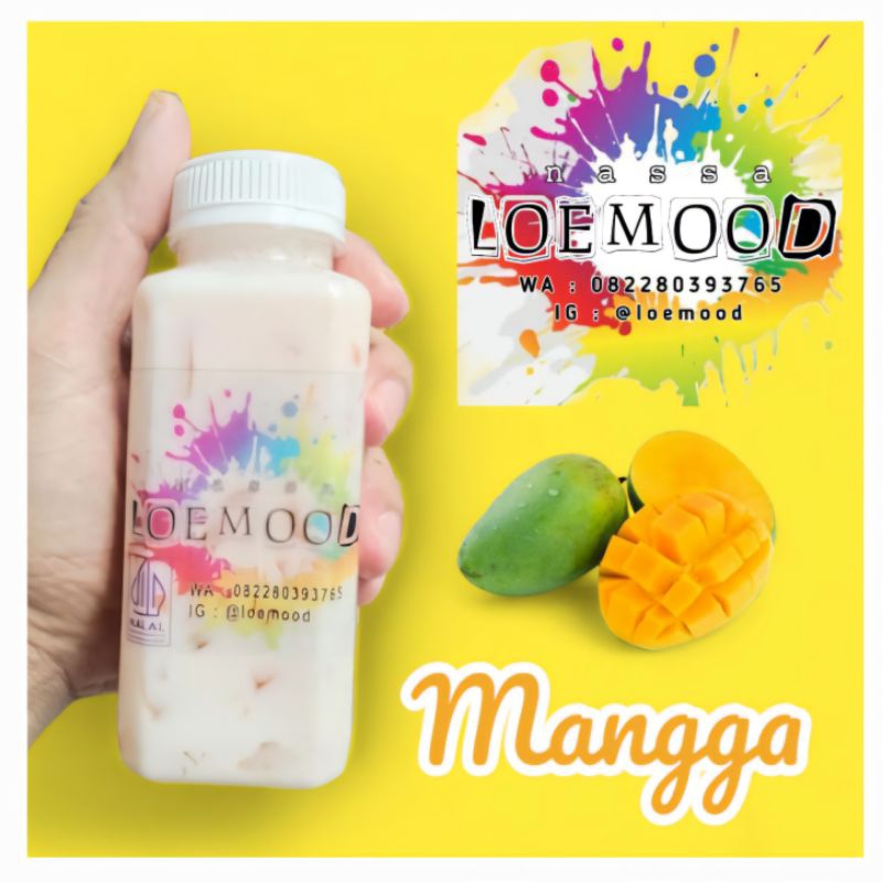 

LOEMOOD rasa Mangga dan Strawberry