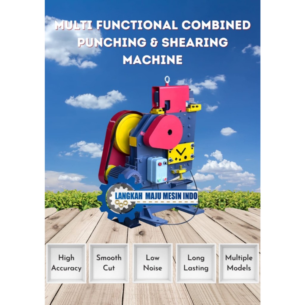 Multi Function Punching & Shearing Iron Worker Machine