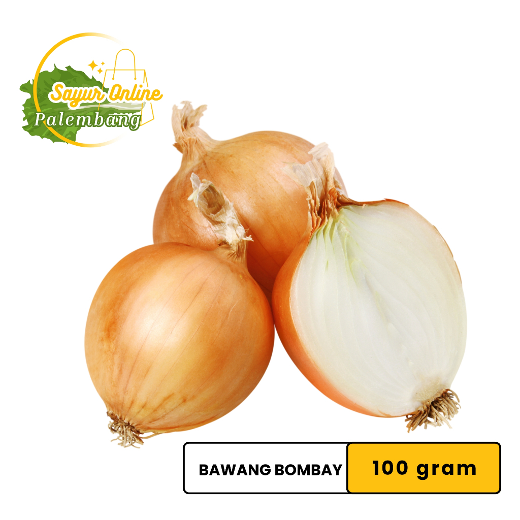 

Bawang bombay 100 gram - Sayur online palembang