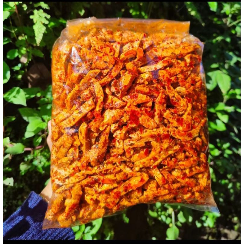 

Basreng pedas daun jeruk 1kg