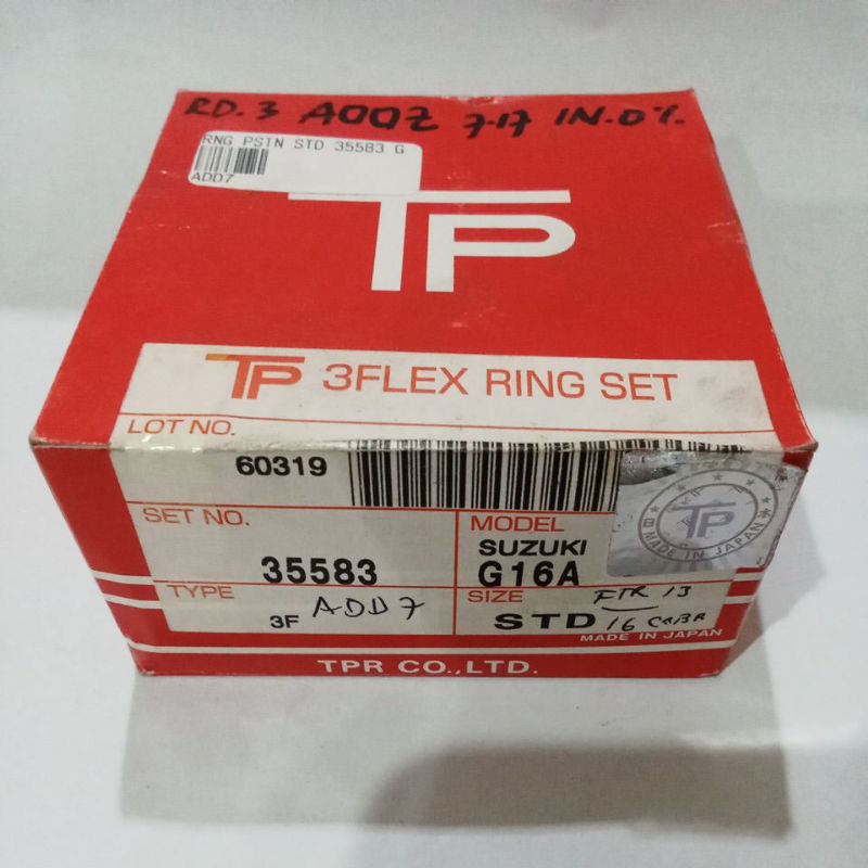RING PISTON STD FUTURA 1.3 35583 TP