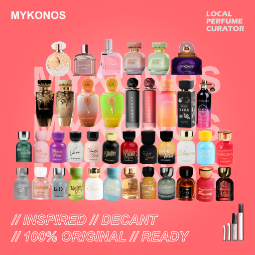 [DECANT] MYKONOS Caramel Fudge Cookie Coconut Dream Dolce Cherry Enchanteed Jynx Matcha Latte