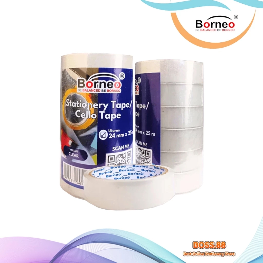 

ISOLASI BORNEO 24 MM X 25 M CORE BIRU (1 SLOP)